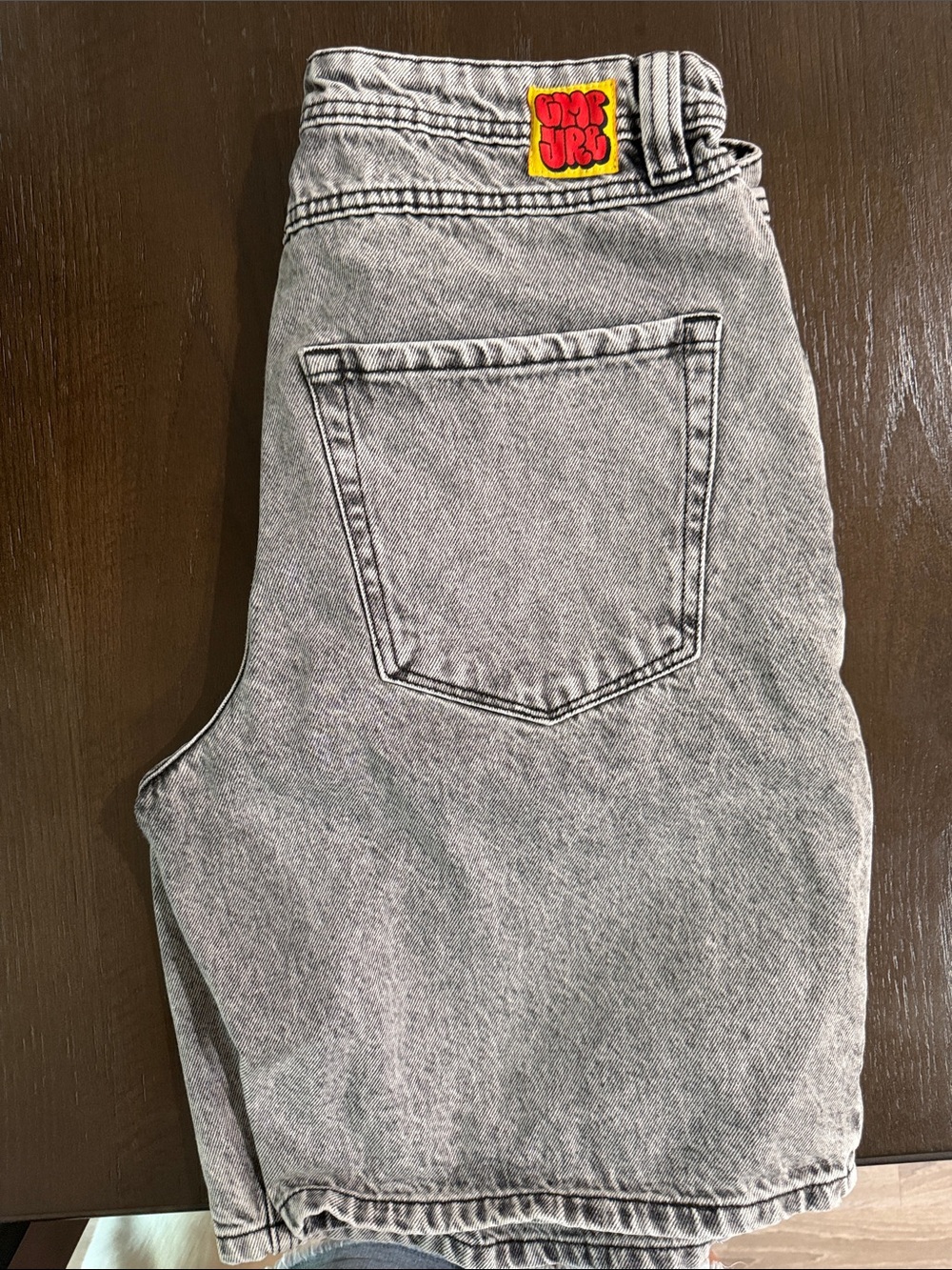 Empyre Gray Stonewash Men's Jean Shorts Size 32